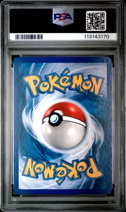 2007 POKEMON DIAMOND & PEARL SECRET WONDERS #17 ROSERADE-HOLO PSA 8 - Image 2