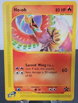 Pokemon TCG Ho-oh #52 Black Star Promo E-reader - Image 1