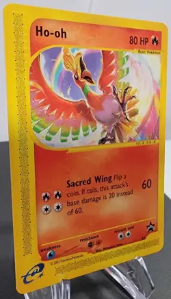 Pokemon TCG Ho-oh #52 Black Star Promo E-reader - Image 2
