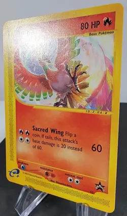 Pokemon TCG Ho-oh #52 Black Star Promo E-reader - Image 3