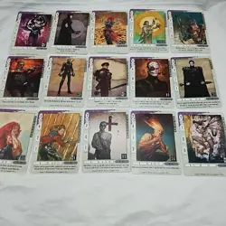 Lot Of (100) Dark Age Feudal Lords Trading Cards Commons And Uncommons - Image 4