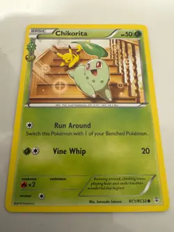 Chikorita RC1/RC32 Non Holo Generations: Radiant Collection - Pokemon Card - MP - Image 1