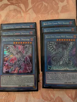 Blue eyes ritual set chaos and chaos Maxx dragon - Image 1
