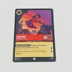 Jasmine - Rebellious Princess - 106/204 - Azurite Sea - Disney Lorcana TCG - Image 1