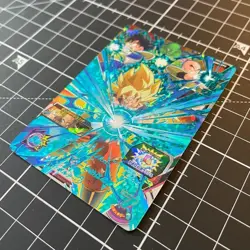 SS Goku UGM1-CP2 Super Dragon Ball Heroes Blue Foil Stamped Card CP (US Seller) - Image 3