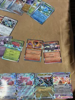 Pokemon Bulk Mixed Card Lot Ex IR Holos Reverse Holo Commons Jumbo Cards - Image 2