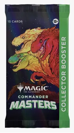 MTG Booster Pack Commander Masters - Collector Booster Pack New - Image 1