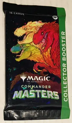 2023 Factory Sealed Magic MTG Commander Masters Collector Booster Pack - Image 1