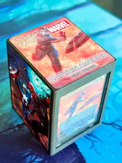 Magic the Gathering Deck Box - Marvel - Captain America - Image 3