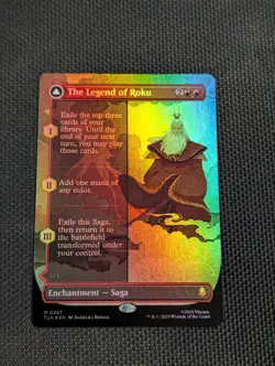 The Legend of Roku (Borderless) Avatar: The Last Airbender Foil 357 - Image 1