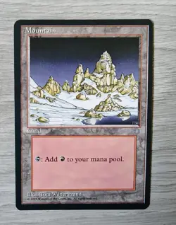 Pack Lot Magic The Gathering Ice Age Basic Land Mountain Plains Island Snow... - Image 3