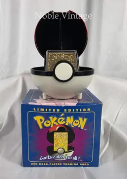 1999 Burger King Pokemon 23K Gold-Plated - Jigglypuff - Opened & No COA - G5B -C - Image 1