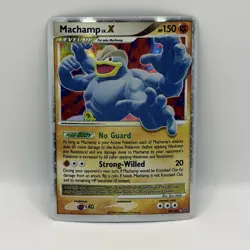 2008 Machamp LV.X 98/100 Pokemon Stormfront Holo Near Mint - Image 1
