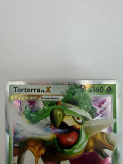 2007 Torterra LV.X DP09 Pokemon Diamond and Pearl Holo Near Mint - Image 4