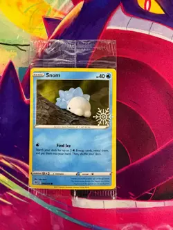 Snom 084/264 Snowflake Holiday Promo Sealed Pokemon TCG - Image 1