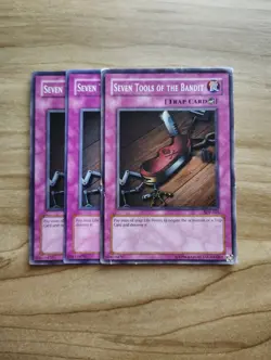 Yu-Gi-Oh! - Seven Tools Of The Bandit 3X - Full Playset - Image 1