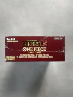 One Piece PRB-02 The Best Vol.2 Premium Booster Box English - Brand New & Sealed - Image 3