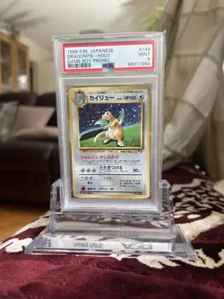 Pokemon Dragonite No. 149 GB Promo Gameboy Holo Card 1998 Japanese Edition PSA 9 - Image 2