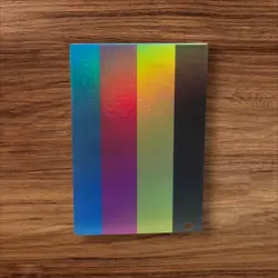 Yugioh Test Print Card Holographic ! Misprint Error NM - Image 1