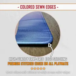 Playmat for MTG: ...On fire – Stitched Edges, Extra Thick, Magic the Gathering - Image 4