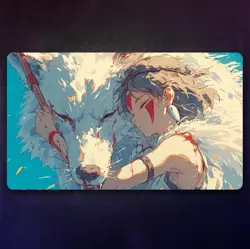 MTG Playmat (Stitched edge) | San & Ichi | Magic the Gathering | FREE SHIPPING! - Image 2