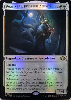 Pearl-Ear, Imperial Advisor (Foil Etched) Foil R Modern Horizons 3 477 NM - Image 1