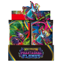 Pokemon Phantasmal Flames Booster Box, MEGA EVOLUTION – New Sealed (36 packs) - Image 5