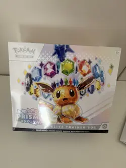 Pokemon Scarlet & Violet Prismatic Evolutions Elite Trainer Box ETB - IN HAND - Image 1
