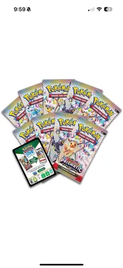 Pokemon Scarlet & Violet Prismatic Evolutions Elite Trainer Box ETB - IN HAND - Image 5