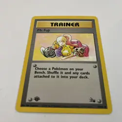 Pokemon MR. FUJI FOSSIL 1ST EDITION 58/62 Regular Vintage 1999 Uncommon ￼ - Image 4
