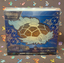 Pokemon Center Exclusive Stellar Crown Elite Trainer Box ETB w/ Protector Case! - Image 1
