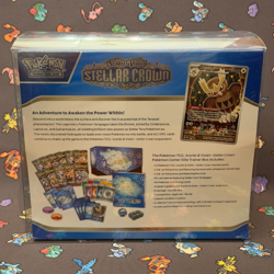 Pokemon Center Exclusive Stellar Crown Elite Trainer Box ETB w/ Protector Case! - Image 2