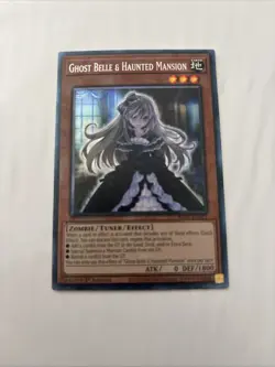 Yu-Gi-Oh Ghost Belle & Haunted Mansion RA01-EN011 PCR Prismatic Collector’s Rare - Image 1