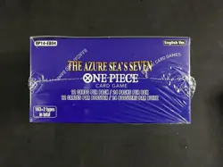 One Piece Cards Sealed Booster Box The Azure Sea's Seven Bandai OP14-EB04 - Image 3