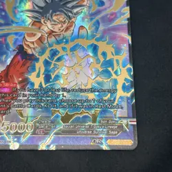 Ultimate Form Son Goku P-059 GOLD STAMP Foil Dragon Ball Super Card Game | NM✅ - Image 2