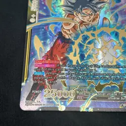 Ultimate Form Son Goku P-059 GOLD STAMP Foil Dragon Ball Super Card Game | NM✅ - Image 3
