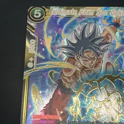Ultimate Form Son Goku P-059 GOLD STAMP Foil Dragon Ball Super Card Game | NM✅ - Image 4