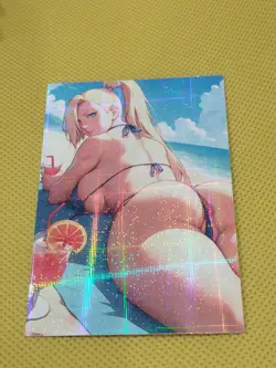 Ino Yamanaka Goddess Anime ACG Waifu Beauty Custom Holo Card - Image 1