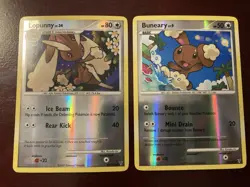 Lopunny 63/147 & Buneary 94/147 Supreme Victors Reverse Holo Pokemon TCG Card - Image 1