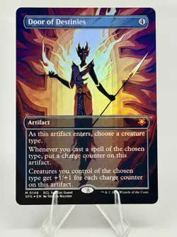 MTG Door Of Destinies Borderless Special Guests Foil #146 NM Pack Fresh - Image 1