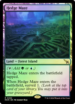 Hedge Maze Foil Murders at Karlov Manor NM MTG - Image 1