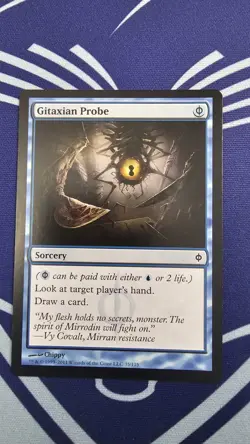 1 X Gitaxian Probe New Phyrexia Regular # 35 - Image 3