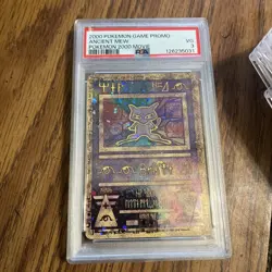2000 POKEMON GAME MOVIE POKEMON 2000 MOVIE ANCIENT MEW PSA 3 - Image 1