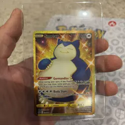 Pokemon: Snorlax - Gold Secret Rare - Chilling Reign 224/198 - Near Mint - Image 1