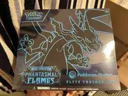 Pokemon TCG: Mega Evolution Phantasmal Flames Elite Trainer Box Pokemon Center - Image 1