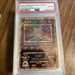 2000 POKEMON GAME MOVIE POKEMON 2000 MOVIE ANCIENT MEW PSA 4 - Image 1
