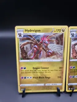 Pokemon Hydreigon Evolving Skies 115/203 Reverse & Holo Rare Bundle Set - Image 2