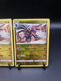 Pokemon Hydreigon Evolving Skies 115/203 Reverse & Holo Rare Bundle Set - Image 3