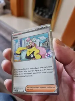 Pokemon Paldea Evolved Lono Cosmic Holo Uncommon 185/193 From Lono Box - Image 1