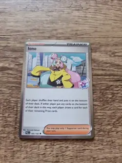 Pokemon Paldea Evolved Lono Cosmic Holo Uncommon 185/193 From Lono Box - Image 3
